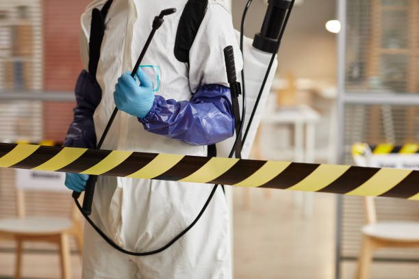 Professional Biohazard Cleanup technician working in Niobrara, NE